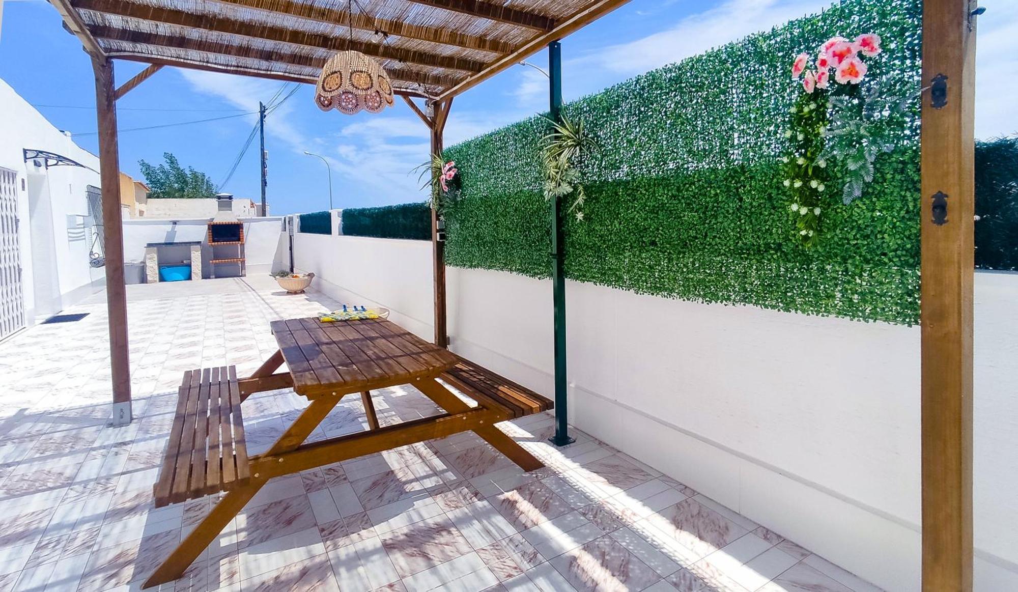Villa Casa Soleada Piscina Climatizada Y Privada à Santiago De La Ribera Extérieur photo